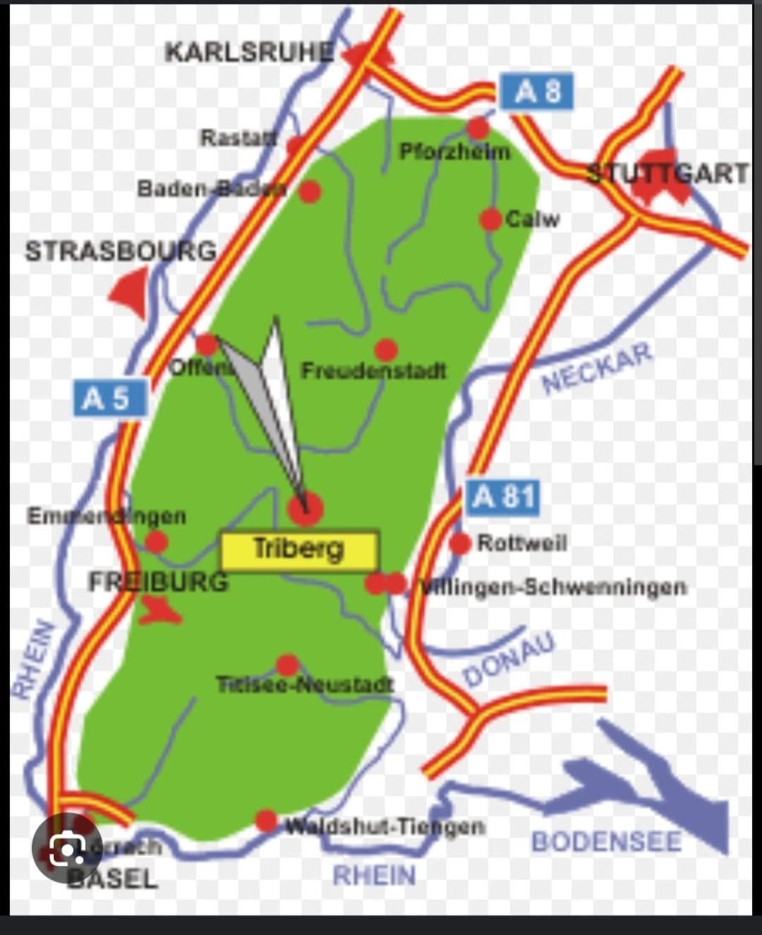 Sumeja Residence Triberg im Schwarzwald Eksteriør bilde